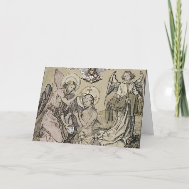 Carte Baptism of Christ (Devant)