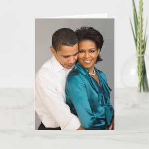 Carte Barack et Michelle