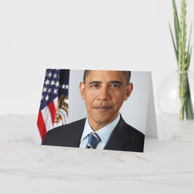 Carte Barack Obama (Devant)