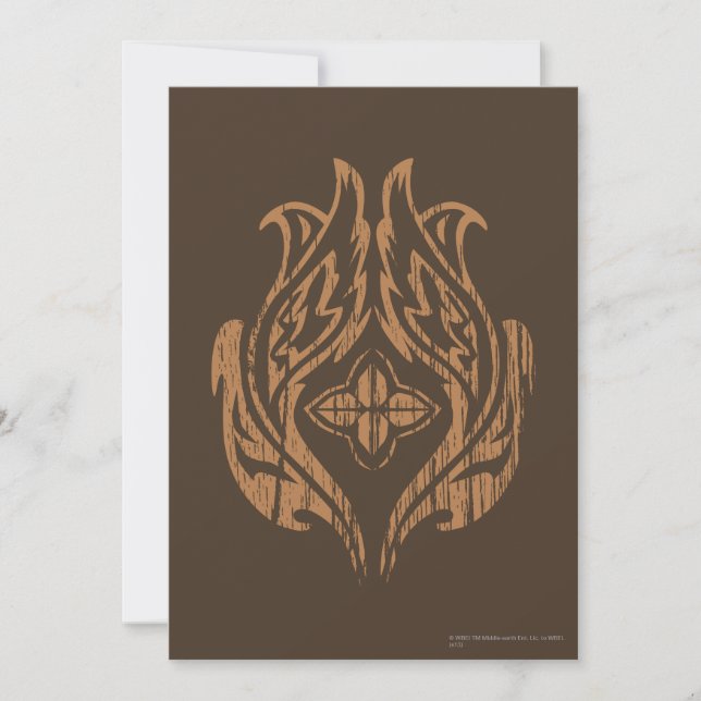 CARTE BARD LE SYMBOLE BOWMAN™ (Devant)
