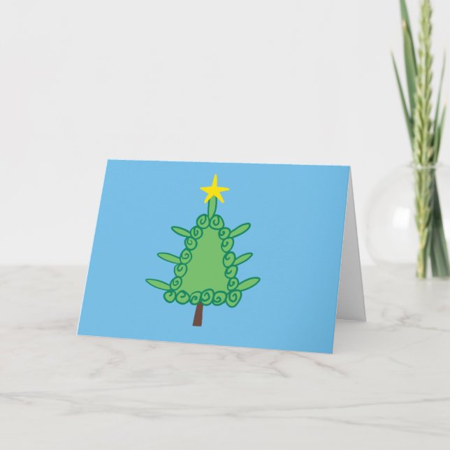 Carte Barelines Willy Christmas Tree Card (Devant)