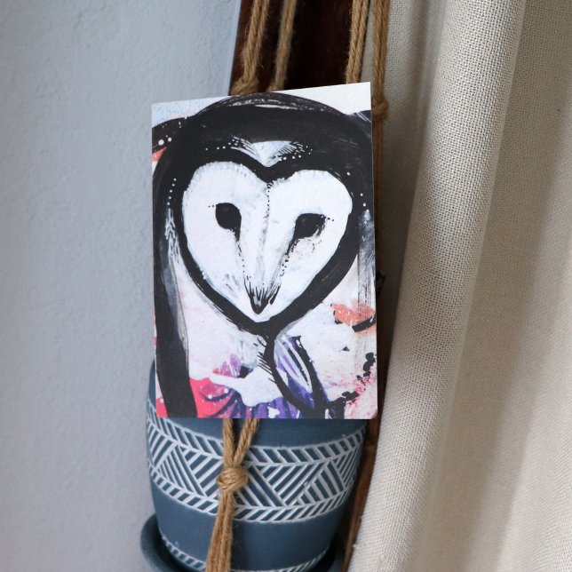 Carte Barn Owl Art (Créateur téléchargé)
