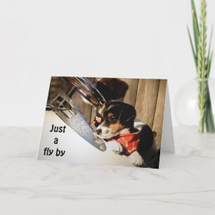 Carte BARNSTORMING RUSSELL TERRIORS DIT HEUREUX 40ème