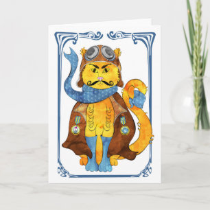Carte Barren Van Kat Card
