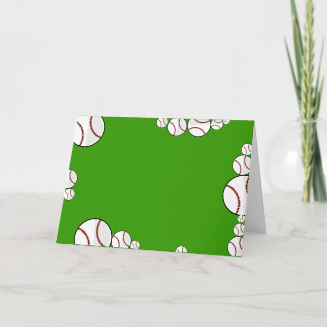 Carte base-ball (Devant)