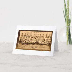 Carte Base-ball 1913 des Red Sox de Boston