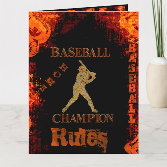 Carte Baseball (Devant)