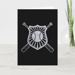 Carte Baseball classique vintage