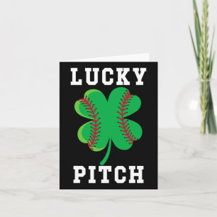 Carte Baseball Jour de la Saint Patrick Drôle St Patrick