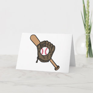 Carte Baseball Mitt & Bat