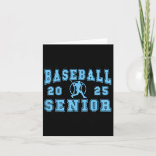 Carte Baseball Senior Night Baseball Senior 2025 Graduat