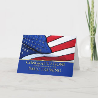 Carte Basic Training Graduation