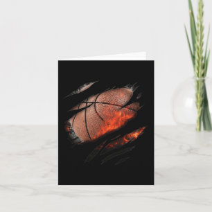 Carte Basket-ball en moi Design