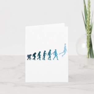 Carte Basketball Evolution Drôle Cadeau Pour Basketball