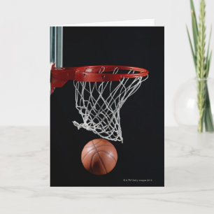 Carte Basketball in Hoop
