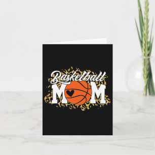 Carte Basketball Maman Jeu Jour Vêtements Fête Mères Gif