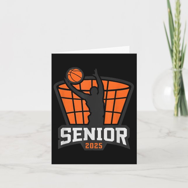 Carte Basketball Senior 2025 Teams Family Matching Outfi (Devant)