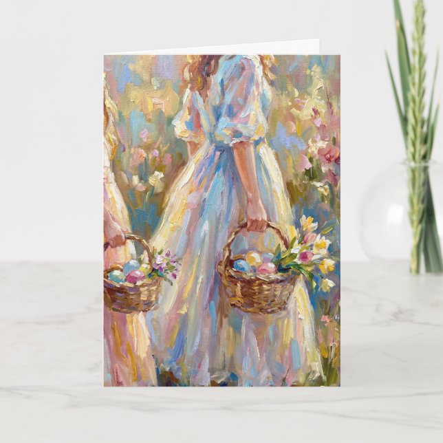 Carte Baskets of Joy Easter Card (Devant)