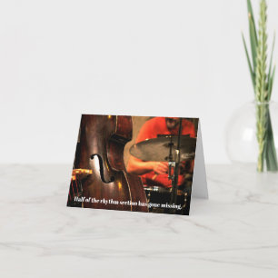 Carte Basse et tambours Rhythm Section Musicien obtenir 