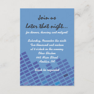 Carte Bat mitzvah Invitation à la barre de rouleau