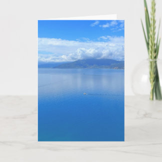 Carte Bateau À Voile Dans La Mer Nauplie Grèce