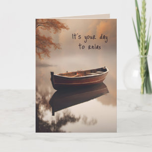 Carte Bateau en bois