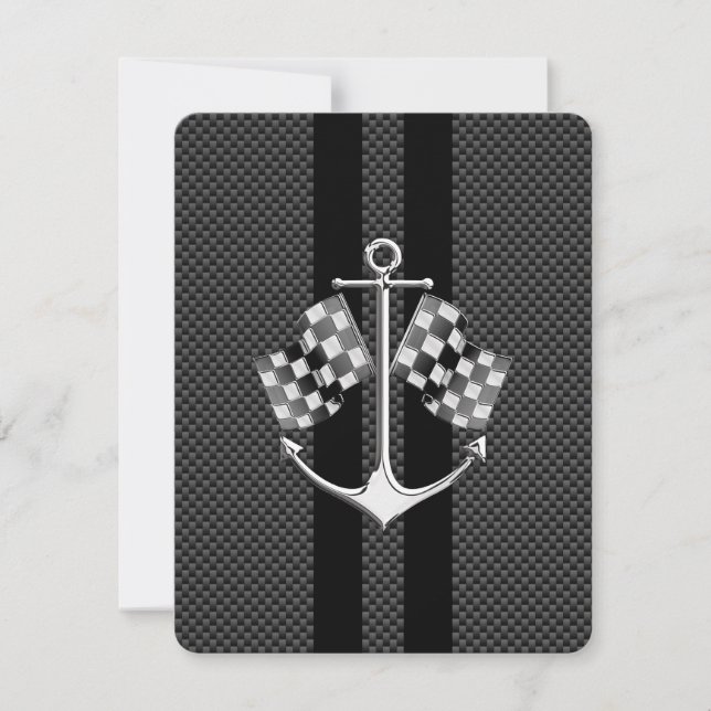 Carte Bateau nautique en fibre de carbone (Devant)