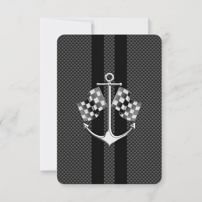 Carte Bateau nautique en fibre de carbone (Devant)