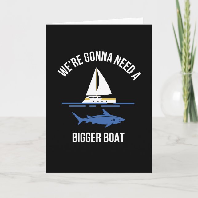 Carte Bateau plus grand Bateau Bateau Capitaine Voilier (Devant)