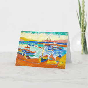 Carte Bateaux à Collioure   Andre Derain  