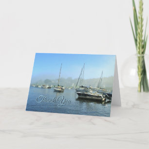 Carte Bateaux à voile sur la crique de Perkins, Merci du