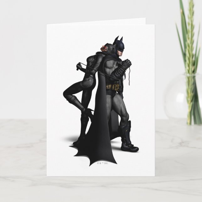 Carte Batman Arkham City | Batman et Catwoman (Devant)