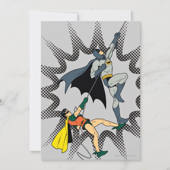 Carte Batman Et Robin Grimper (Devant)
