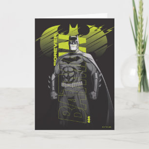 Carte Batman Power Up Caractère Art