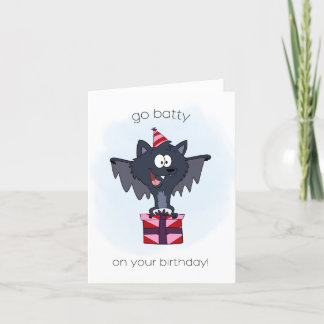 Carte Batty Birthday