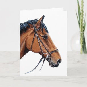 Carte Bay Horse Blank