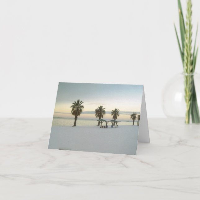 Carte Bayfront couvert de neige (Devant)