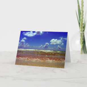 Carte ~Beach~ GREETING CARD, CUSTOMISEZ-LE !