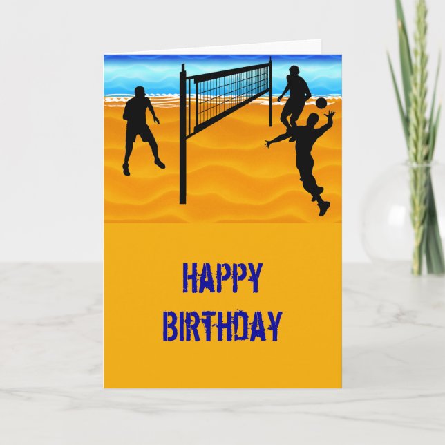 Carte Beach Volleyball (Devant)