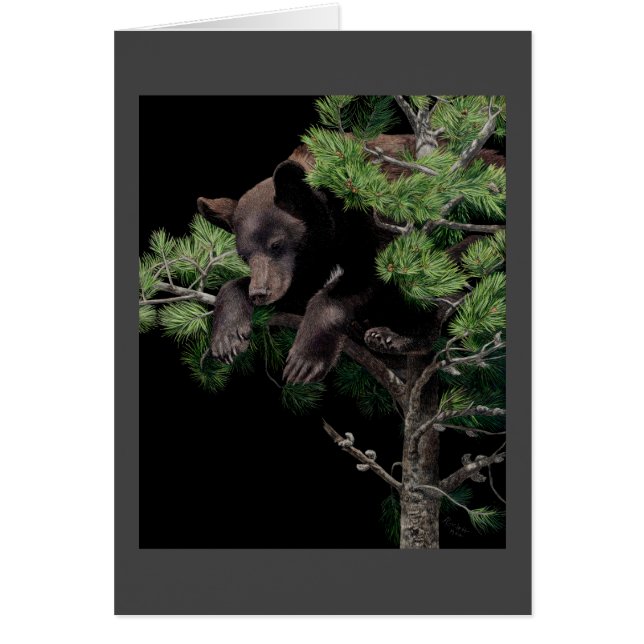 Carte Bear Cub pour "Maman's Orders" (Devant)