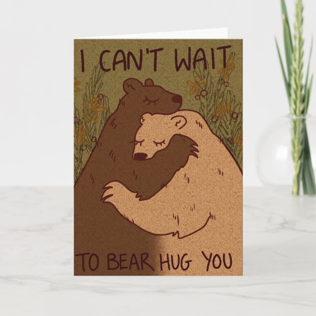 Carte Bear Hug par Witchstix_art (Devant)