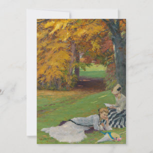 Carte Beau après-midi d'automne   Edward Cucuel
