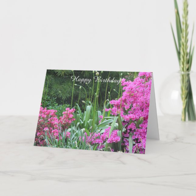 Carte Beau Jardin (Devant)