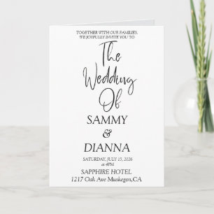 Carte Beau Mariage