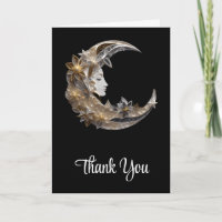 Beau visage dans la lune Merci