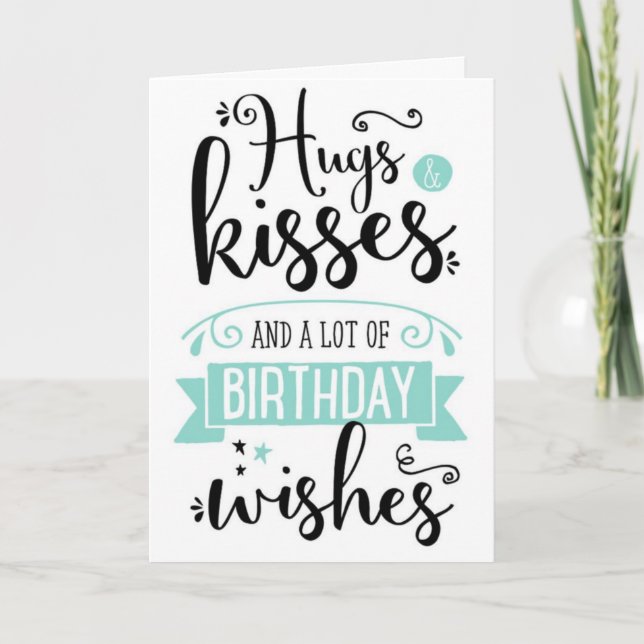 CARTE BEAUCOUP DE CÉLÉBRATION "À VOTRE ANNIVERSAIRE" (Devant)