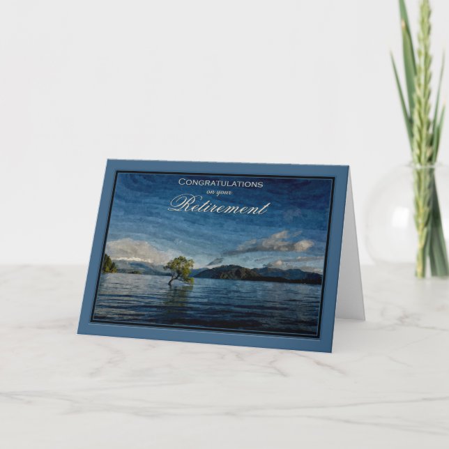 Carte Beauté capturée à la retraite (Devant)