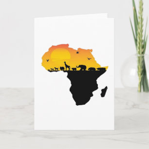 CARTE BEAUTÉ DE L'AFRIQUE