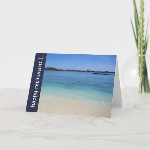 Carte beauté de plage