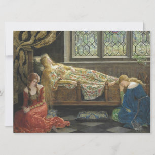 Carte Beauté dormante (par John Collier)